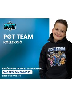PGT Team Pulóver Koncert Mintás