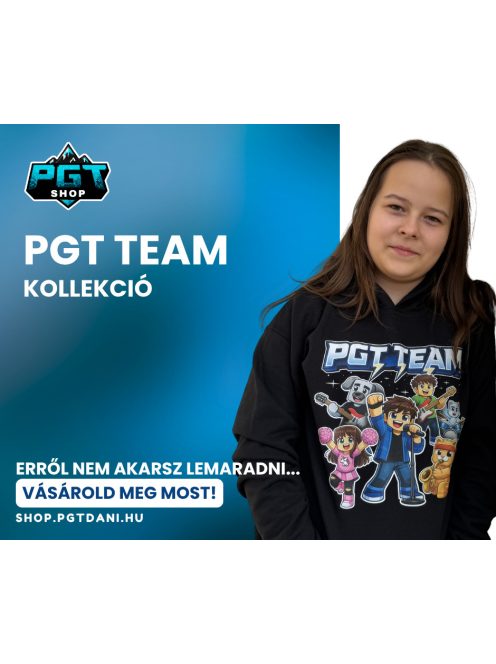 PGT Team Pulóver Koncert Mintás