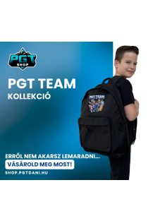 PGT TEAM Mintás Hátizsák Koncertes
