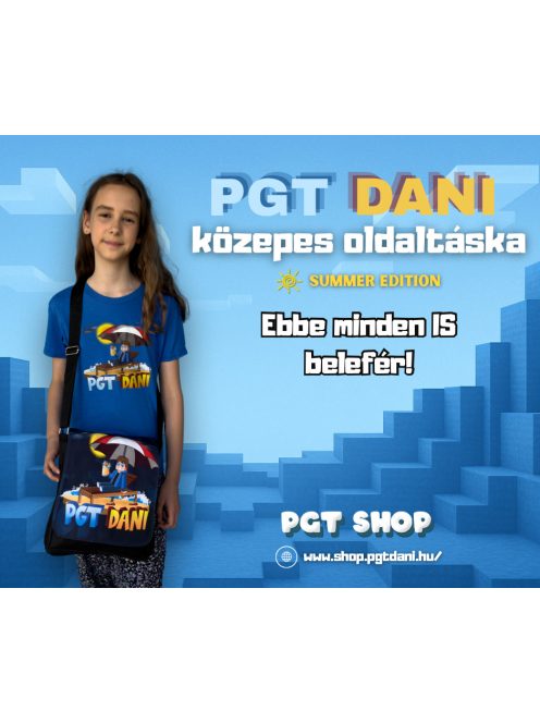 PGT Nyári Mintás Közepes Oldaltáska