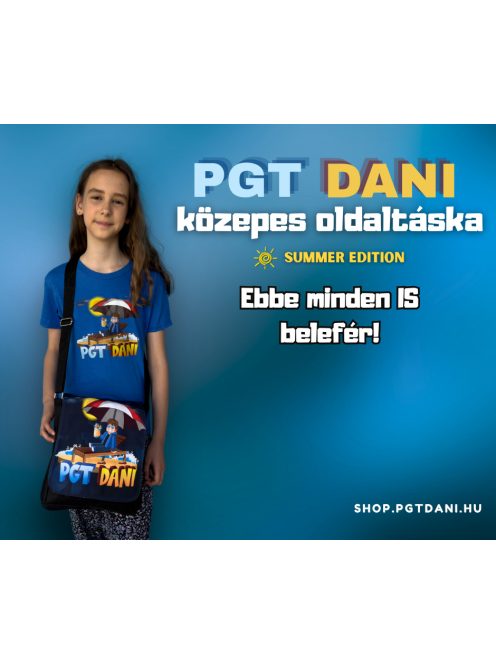 PGT Nyári Mintás Közepes Oldaltáska