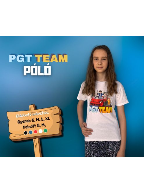 PGT Team Póló Autós